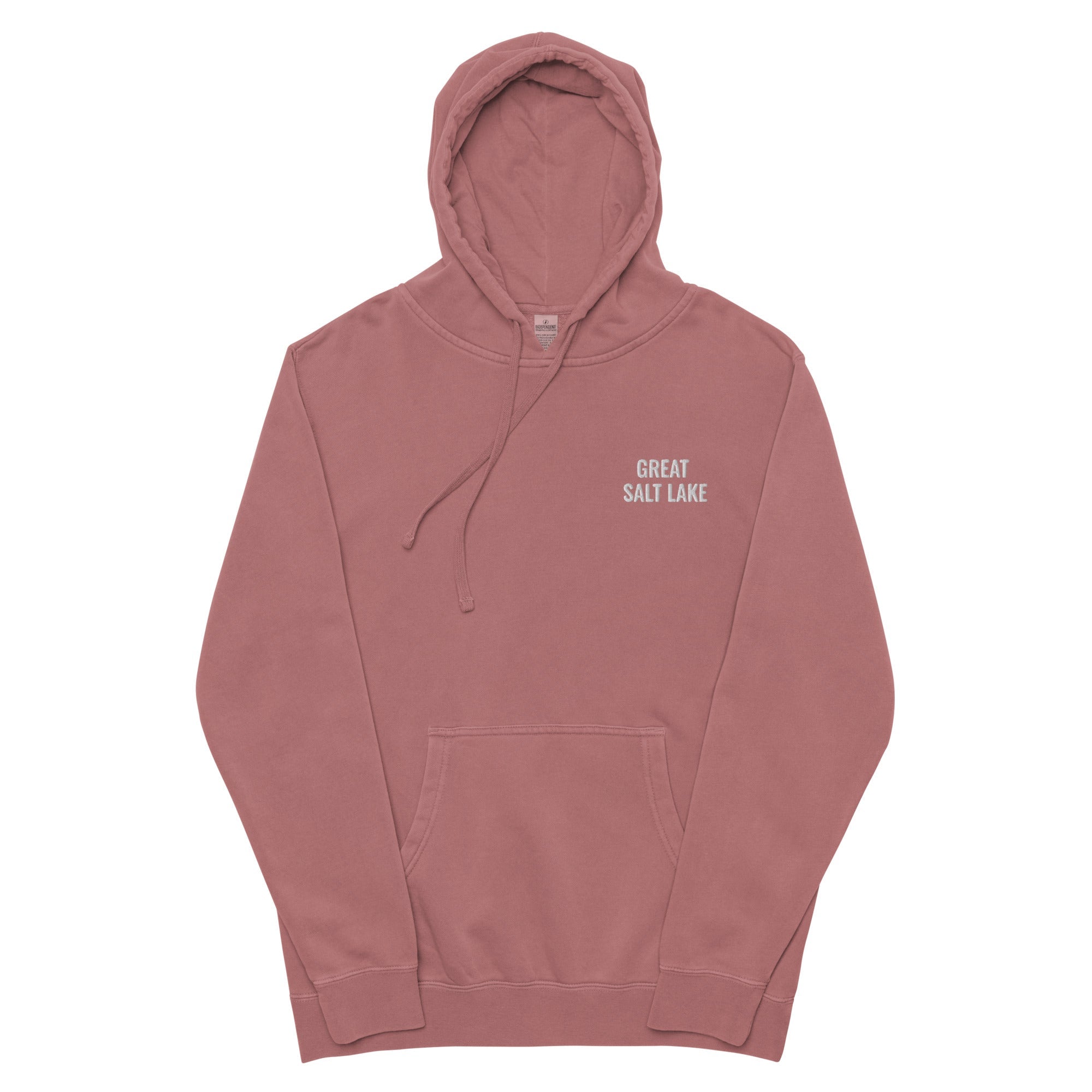 Great Salt Lake Vintage Wash Hoodie - Ezra's Clothing - Hoodies