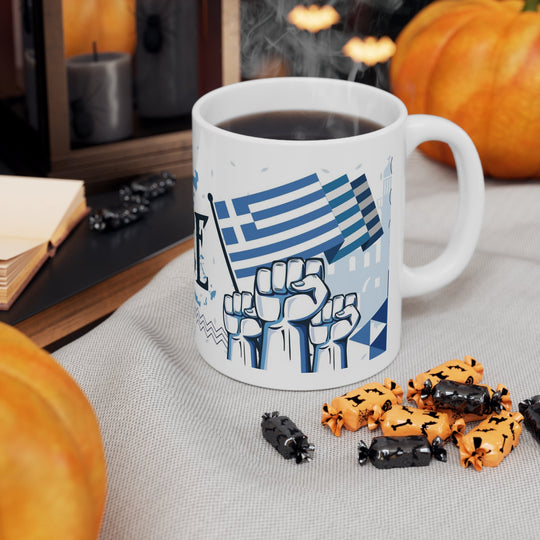 Greece Coffee Mug - Ezra's Clothing - Mug