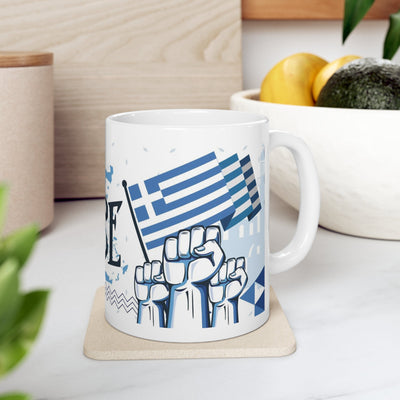 Greece Coffee Mug - Ezra's Clothing