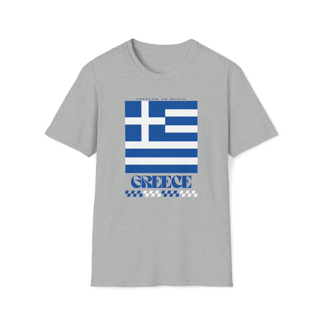 Greece Retro T-Shirt - Ezra's Clothing - T-Shirt