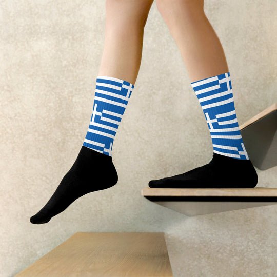 Greece Socks - Ezra's Clothing - Socks