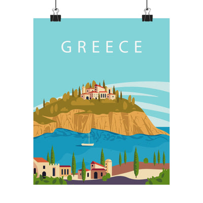 Greece Travel Poster - Ezra's Clothing