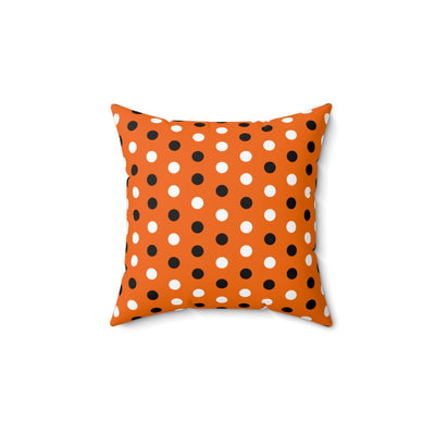 Halloween Polka Dots Throw Pillow - Ezra's Clothing