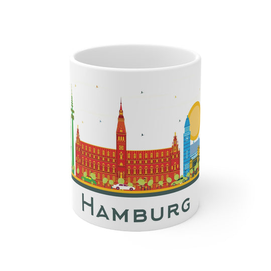 Hamburg Germany Coffee Mug - Ezra's Clothing - Mug