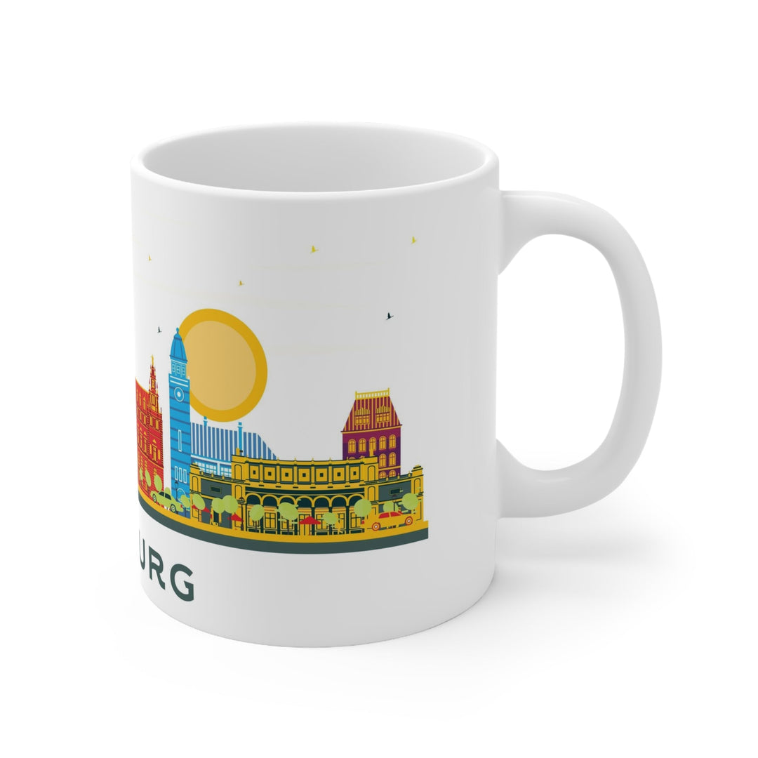 Hamburg Germany Coffee Mug - Ezra's Clothing - Mug