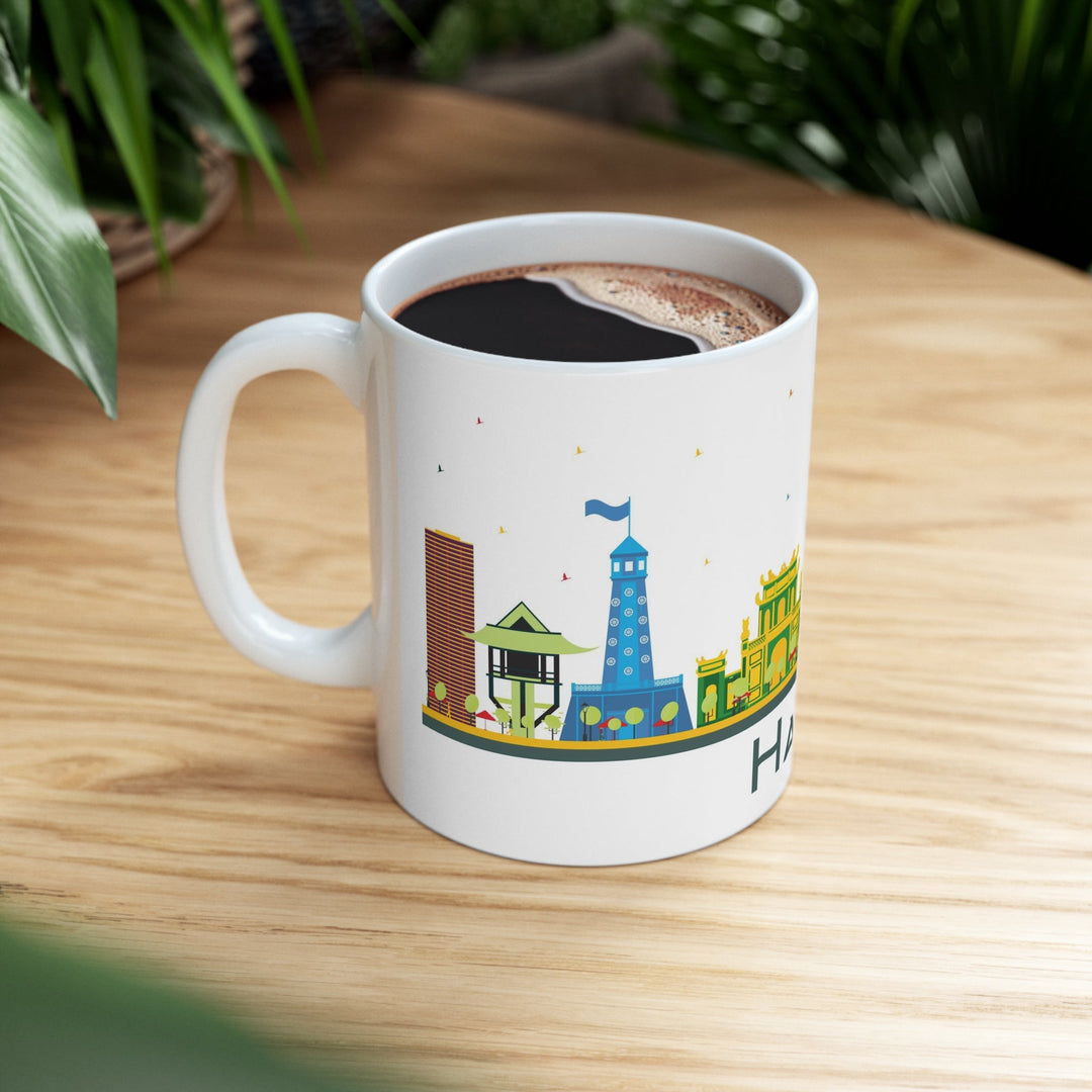 Hanoi Vietnam Coffee Mug - Ezra's Clothing - Mug