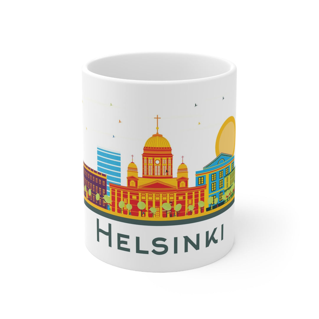 Helsinki Finland Coffee Mug - Ezra's Clothing - Mug
