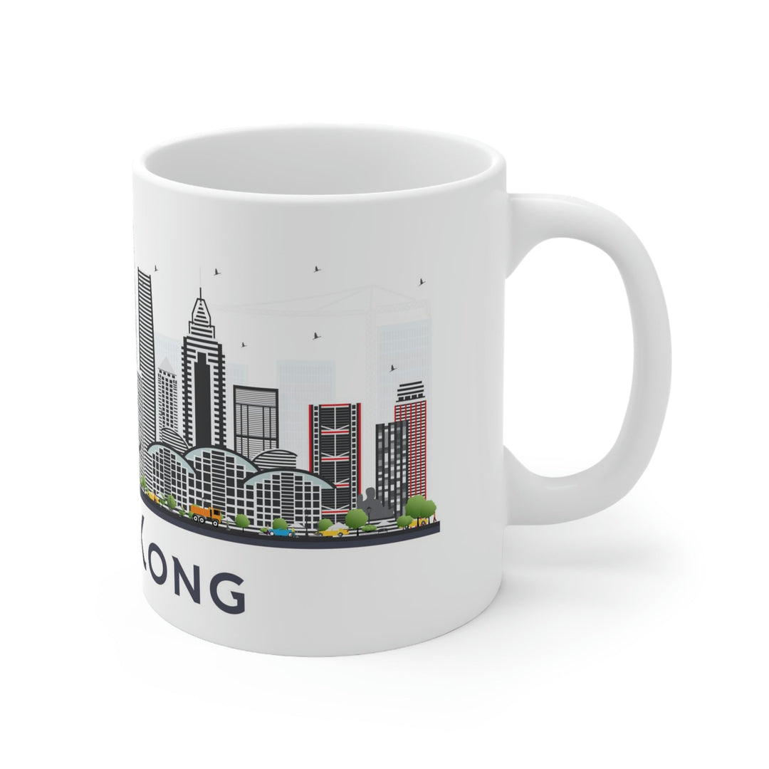 Hong Kong China Coffee Mug - Ezra's Clothing - Mug