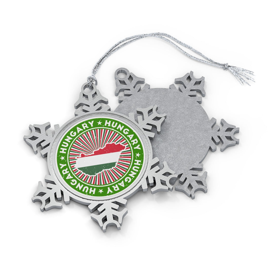 Hungary Snowflake Ornament - Ezra's Clothing - Christmas Ornament