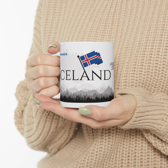 Iceland Coffee Mug - Ezra's Clothing - Mug