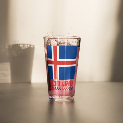 Iceland Pint Glass - Ezra's Clothing