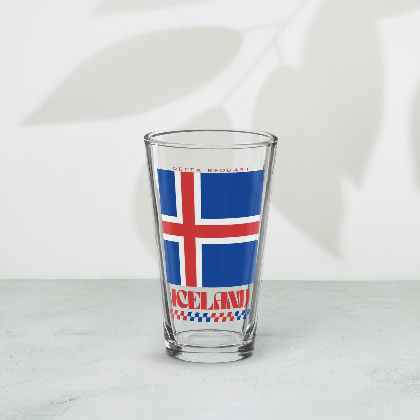 Iceland Pint Glass - Ezra's Clothing