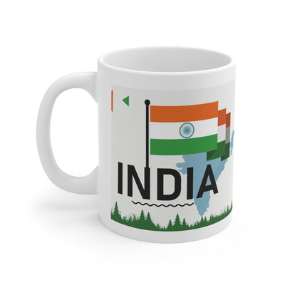 India Coffee Mug - Ezra's Clothing