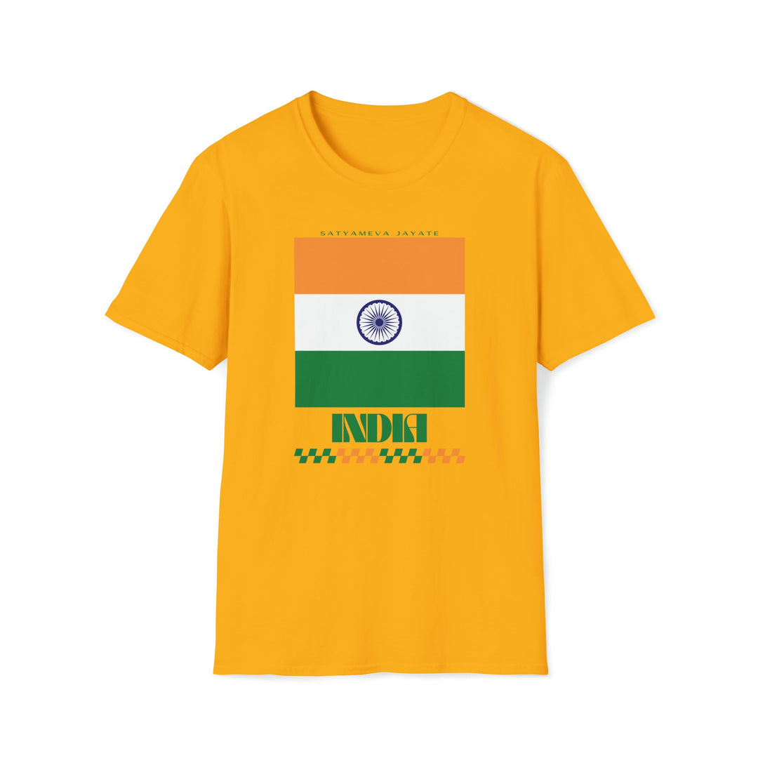 India Retro T-Shirt - Ezra's Clothing - T-Shirt