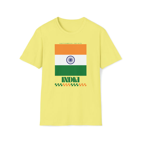 India Retro T-Shirt - Ezra's Clothing - T-Shirt