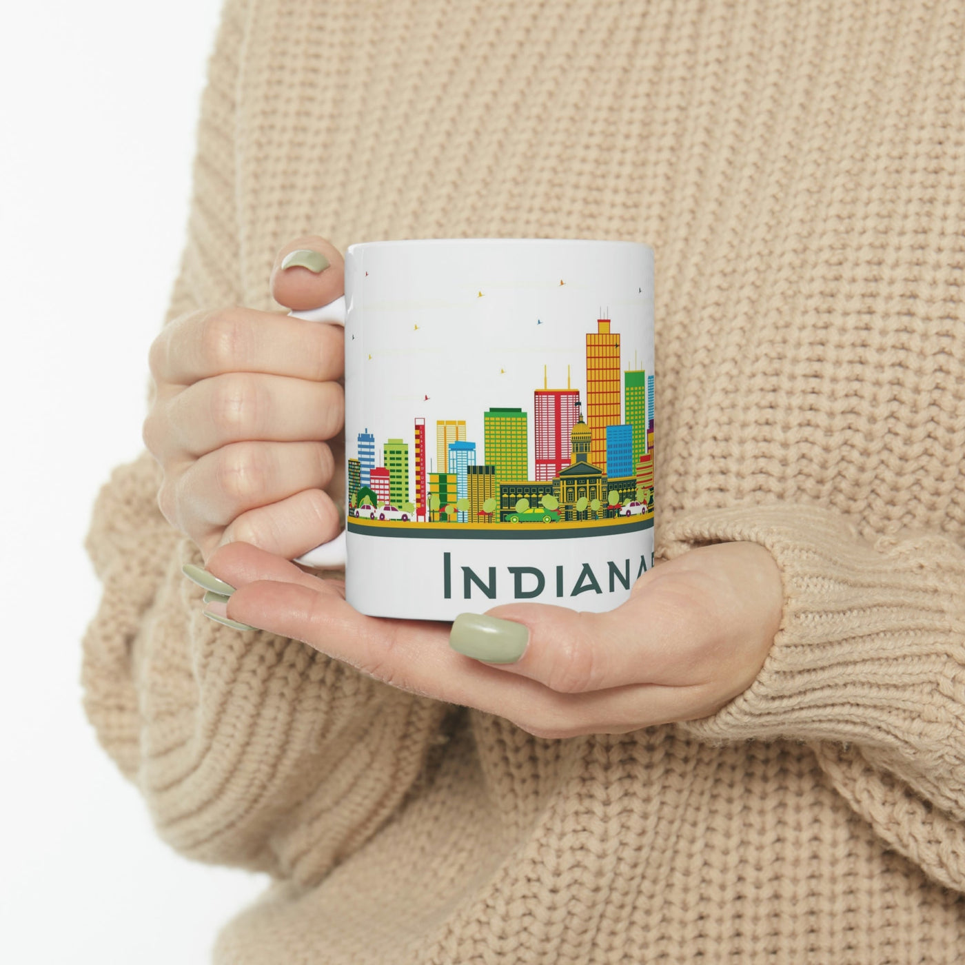 Indianapolis Indiana Coffee Mug - Ezra's Clothing