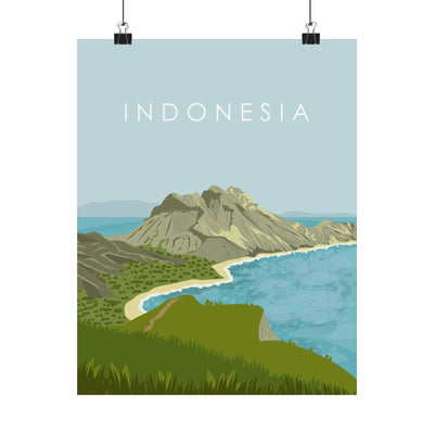 Indonesia Travel Poster - Ezra's Clothing