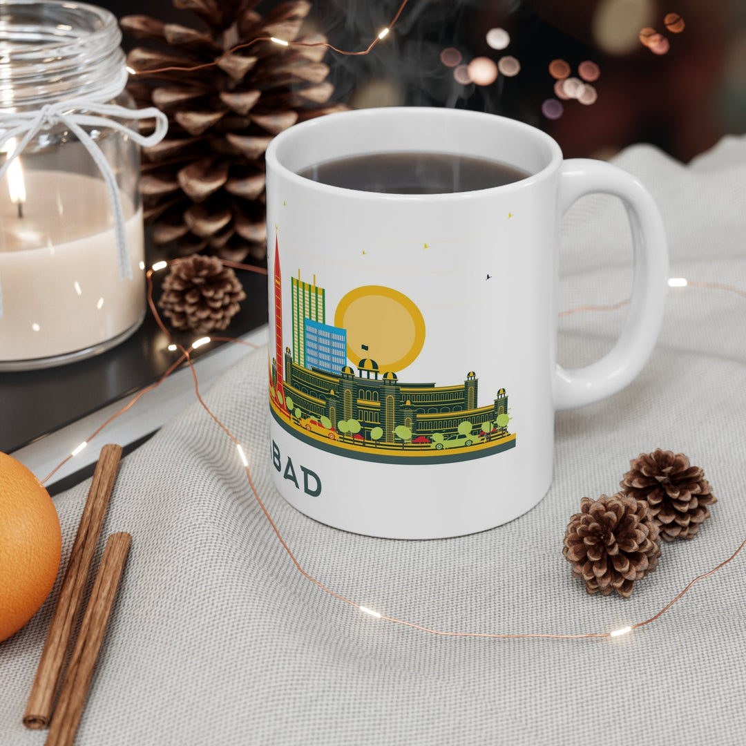 Islamabad Pakistan Coffee Mug - Ezra's Clothing - Mug