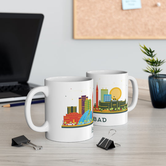 Islamabad Pakistan Coffee Mug - Ezra's Clothing - Mug