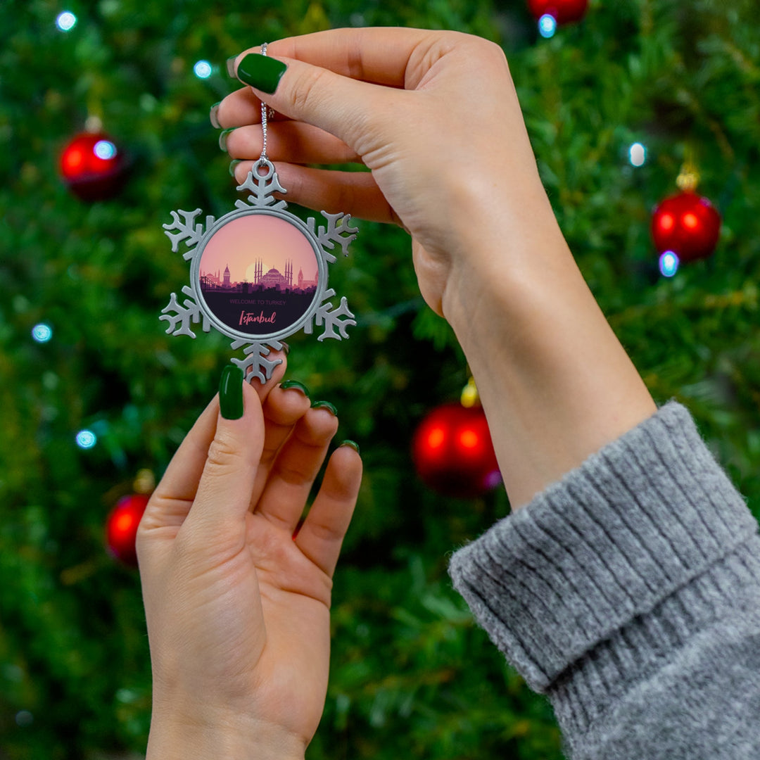 Istanbul Snowflake Ornament - Ezra's Clothing - Christmas Ornament