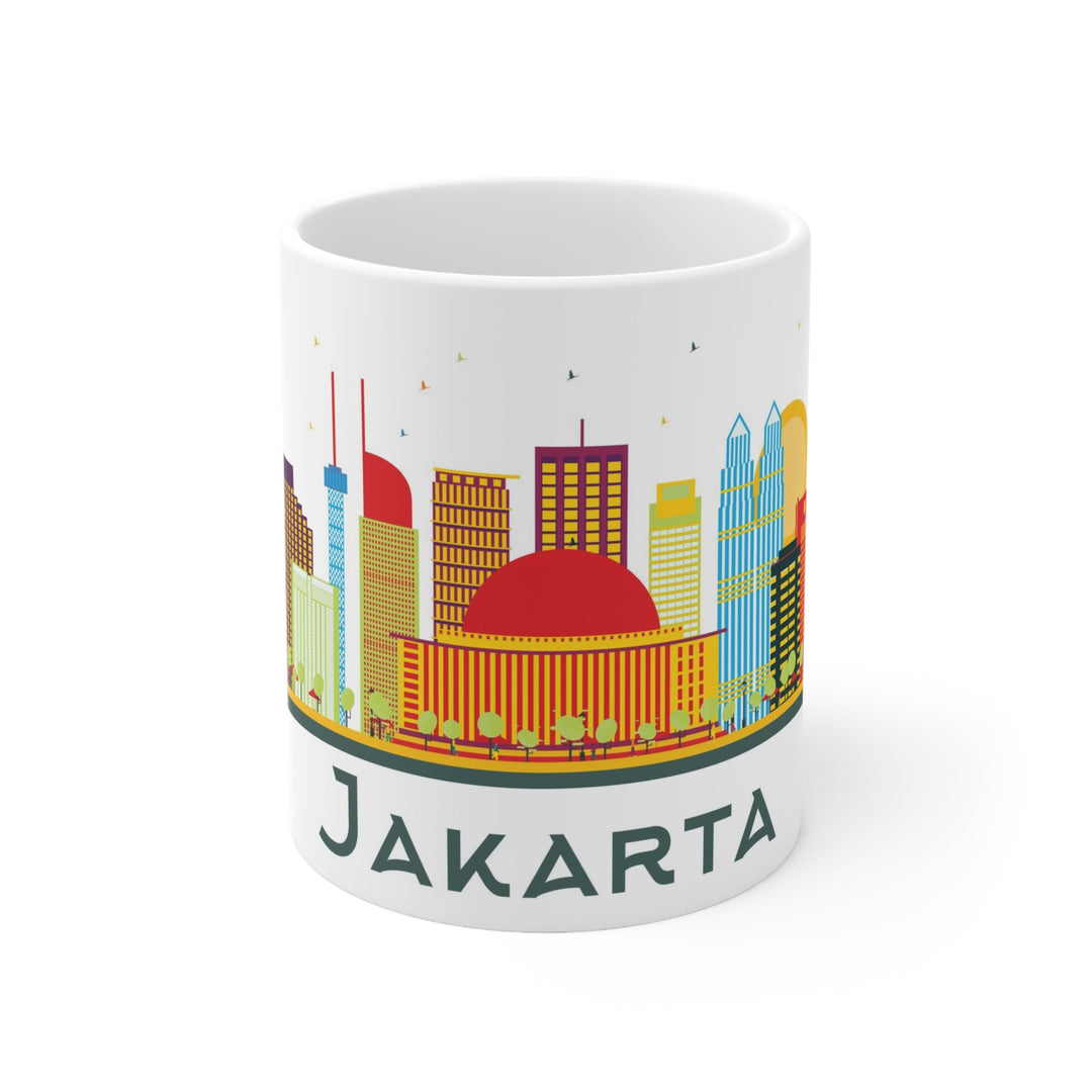 Jakarta Indonesia Coffee Mug - Ezra's Clothing - Mug