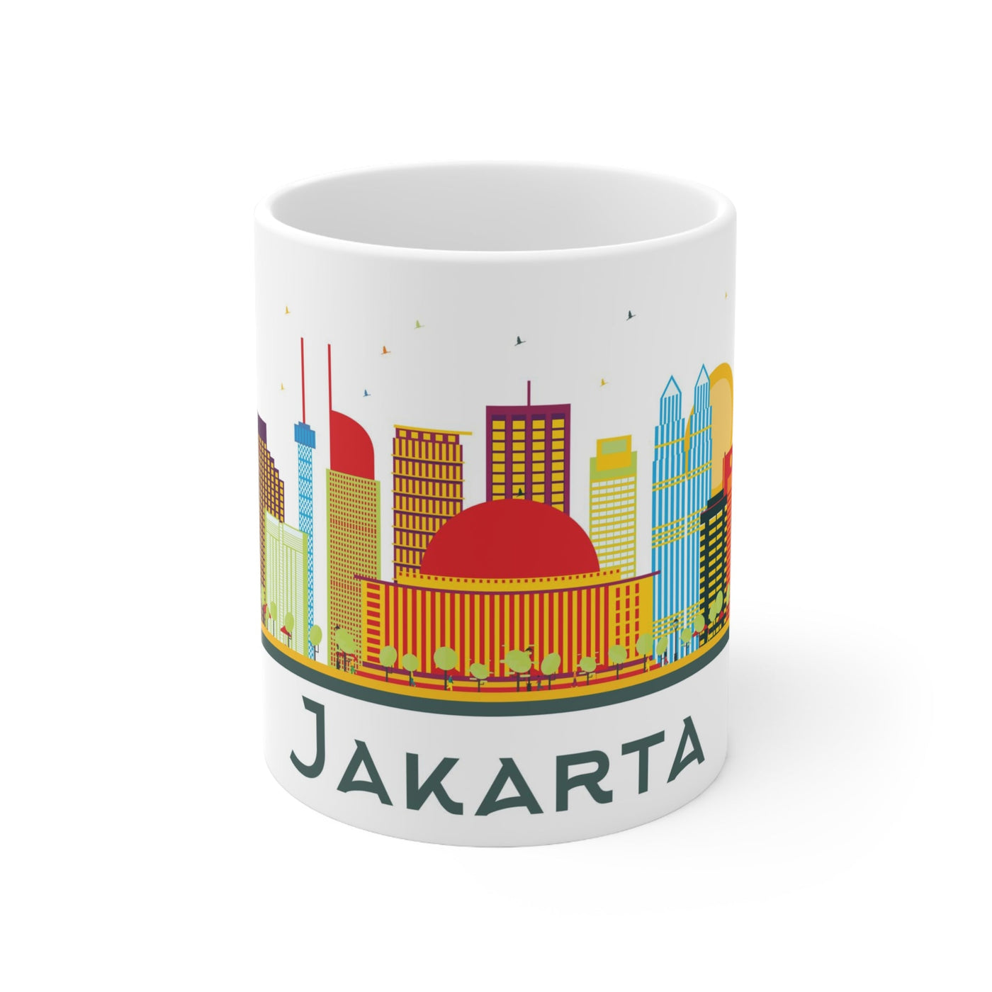Jakarta Indonesia Coffee Mug - Ezra's Clothing
