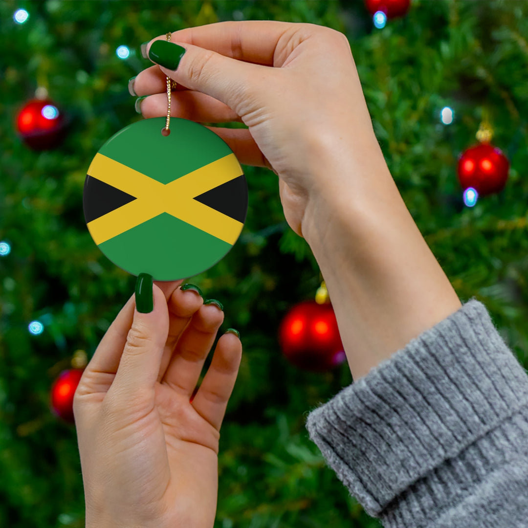 Jamaica Ceramic Ornament - Ezra's Clothing - Christmas Ornament