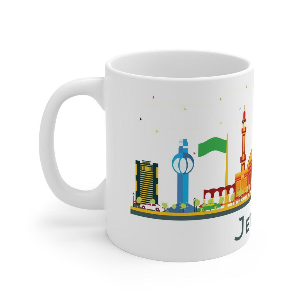 Jeddah Saudi Arabia Coffee Mug - Ezra's Clothing - Mug