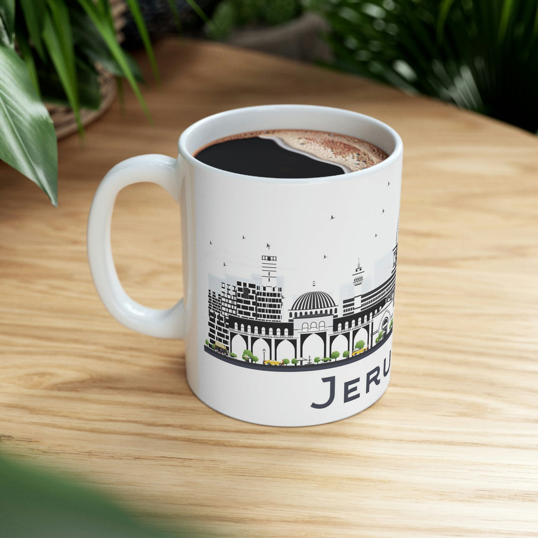 Jerusalem Israel Coffee Mug - Ezra's Clothing - Mug