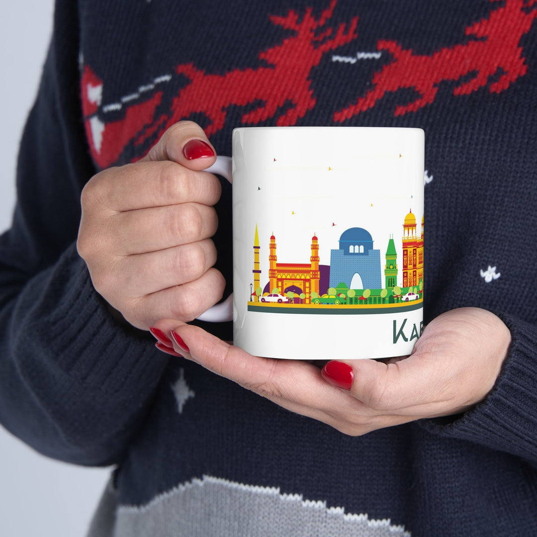 Karachi Pakistan Coffee Mug - Ezra's Clothing - Mug