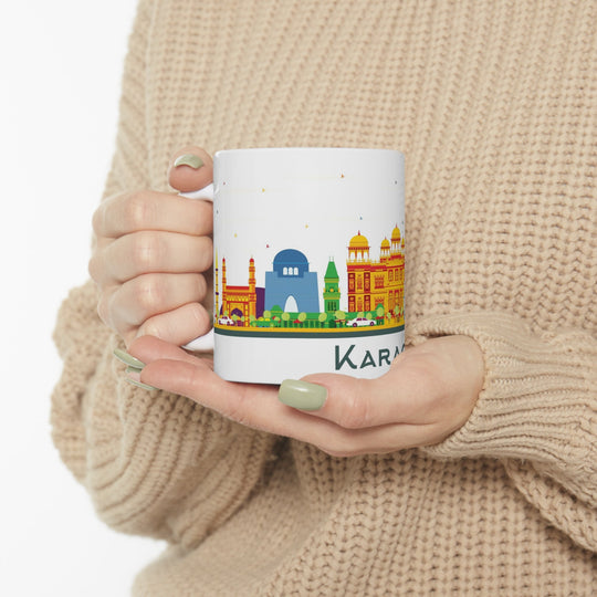 Karachi Pakistan Coffee Mug - Ezra's Clothing - Mug
