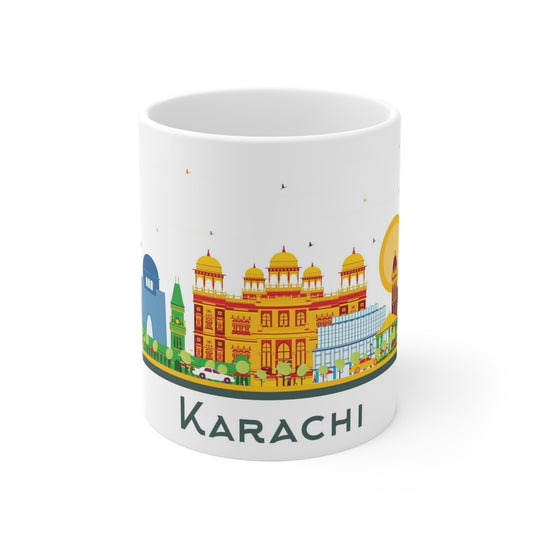 Karachi Pakistan Coffee Mug - Ezra's Clothing - Mug