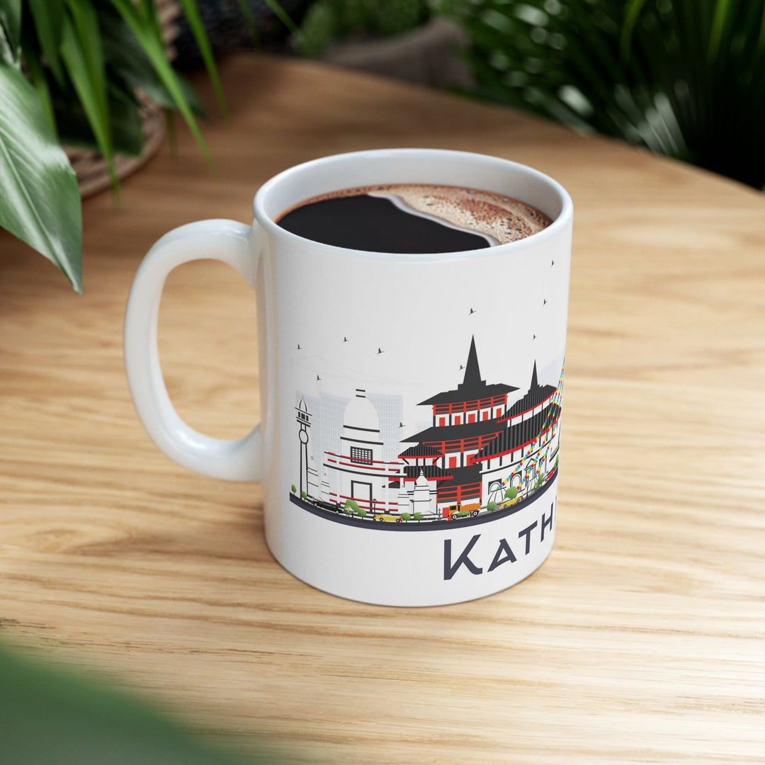 Kathmandu Nepal Coffee Mug - Ezra's Clothing - Mug