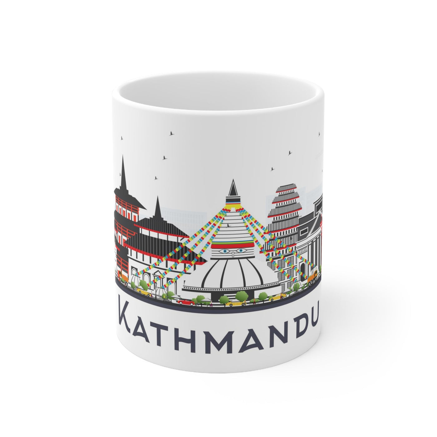 Kathmandu Nepal Coffee Mug - Ezra's Clothing