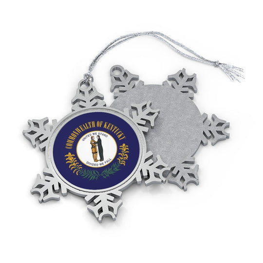Kentucky Snowflake Ornament - Ezra's Clothing - Christmas Ornament