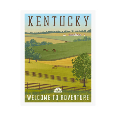 Kentucky Travel Poster - Ezra's Clothing