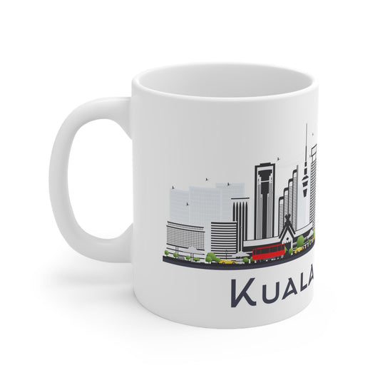 Kuala Lumpur Malaysia Coffee Mug - Ezra's Clothing - Mug