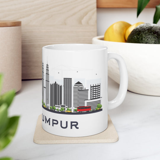 Kuala Lumpur Malaysia Coffee Mug - Ezra's Clothing - Mug