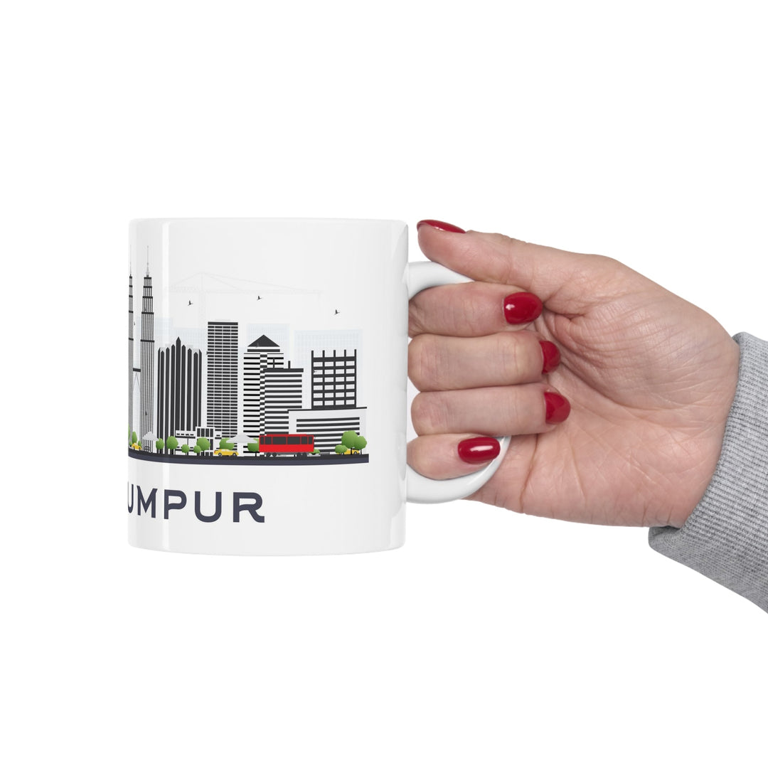 Kuala Lumpur Malaysia Coffee Mug - Ezra's Clothing - Mug