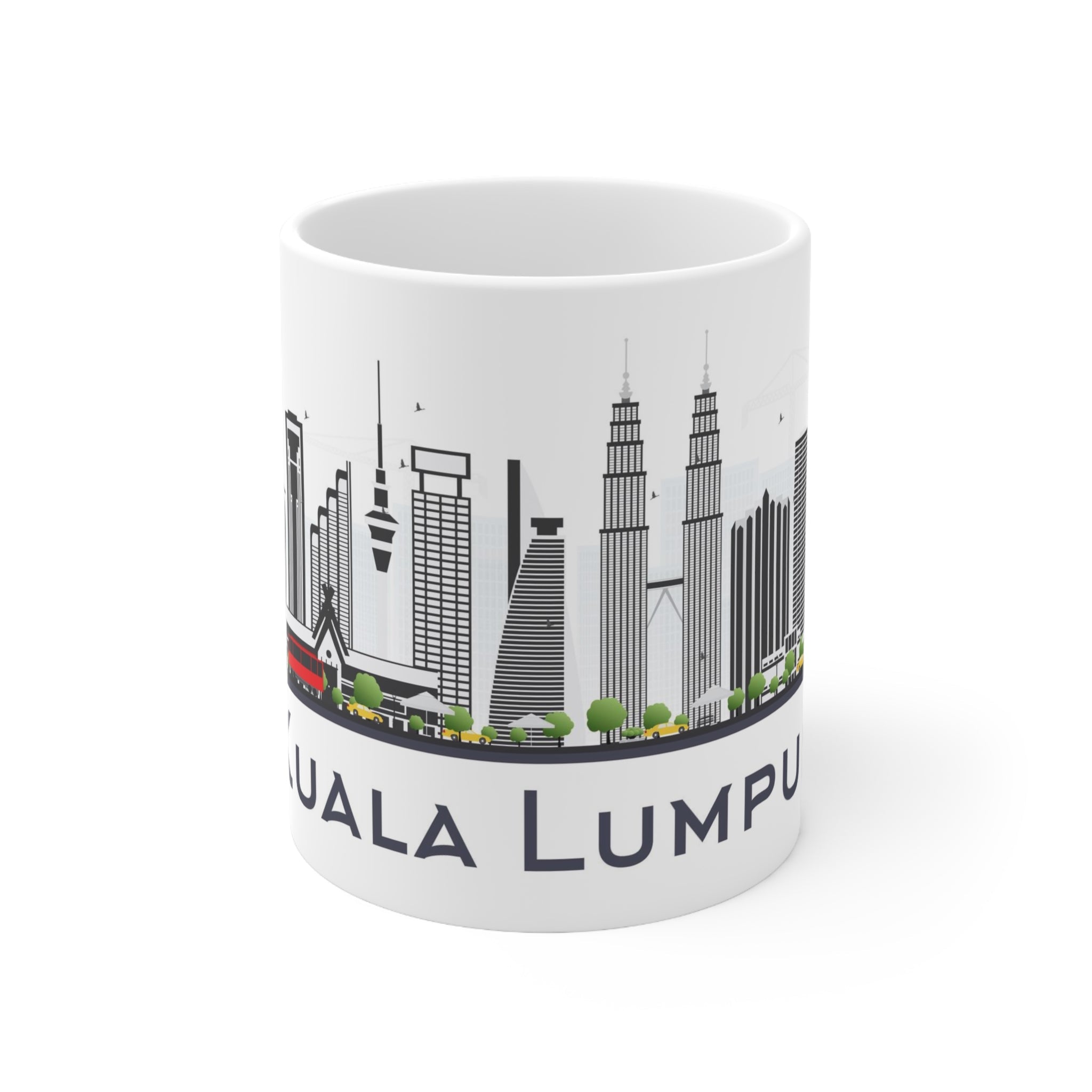 Kuala Lumpur Malaysia Coffee Mug - Ezra's Clothing - Mug