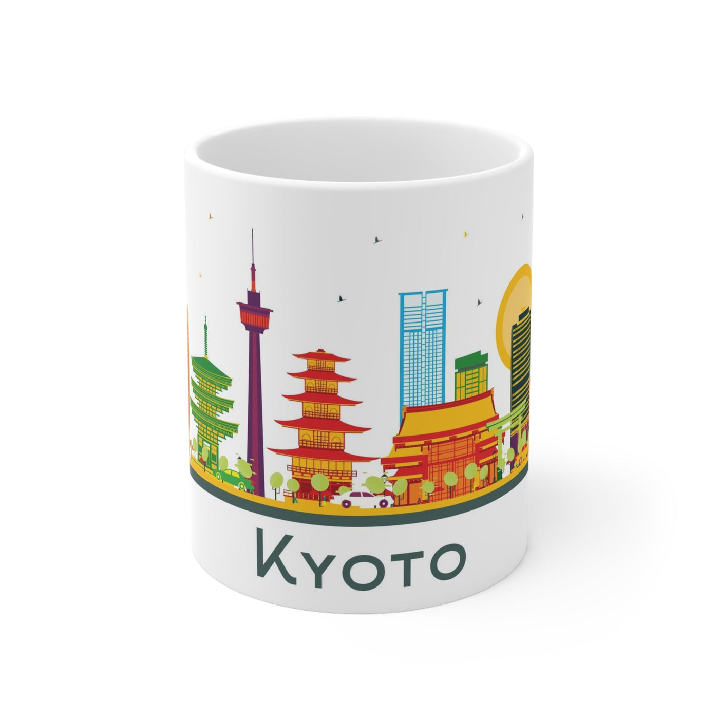 Kyoto Japan Coffee Mug - Ezra's Clothing