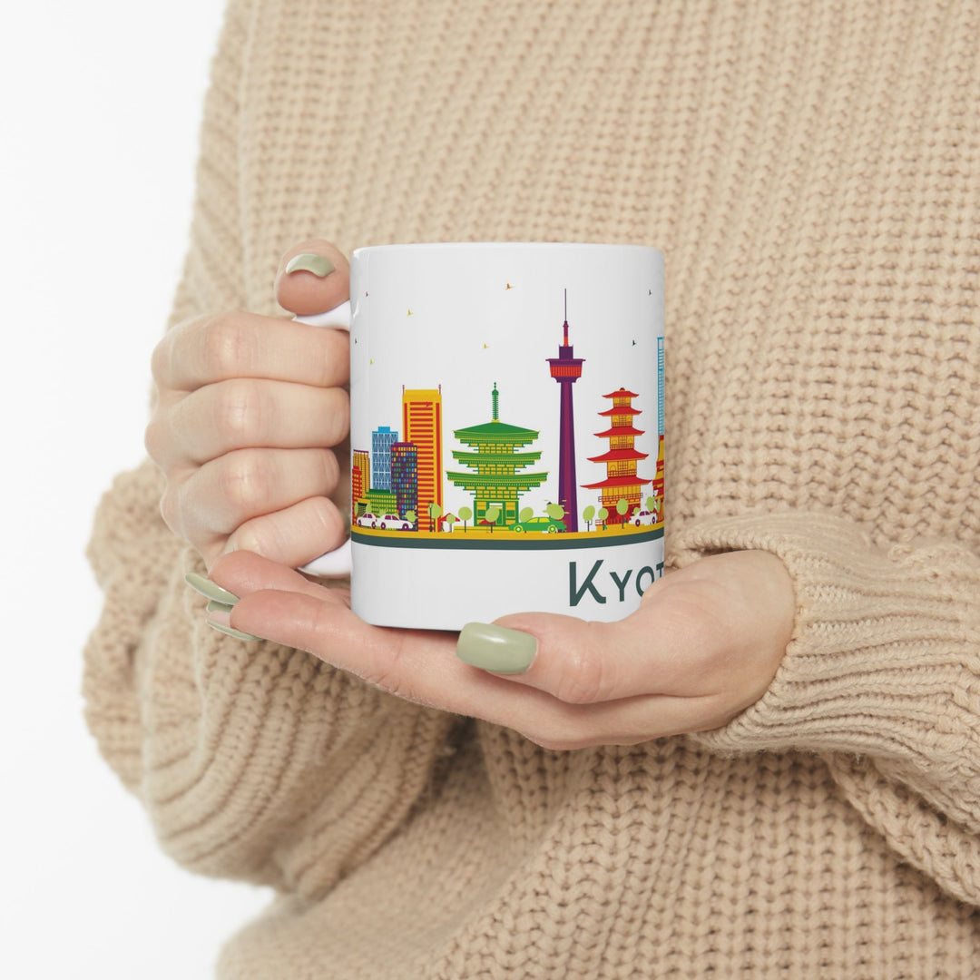 Kyoto Japan Coffee Mug - Ezra's Clothing - Mug