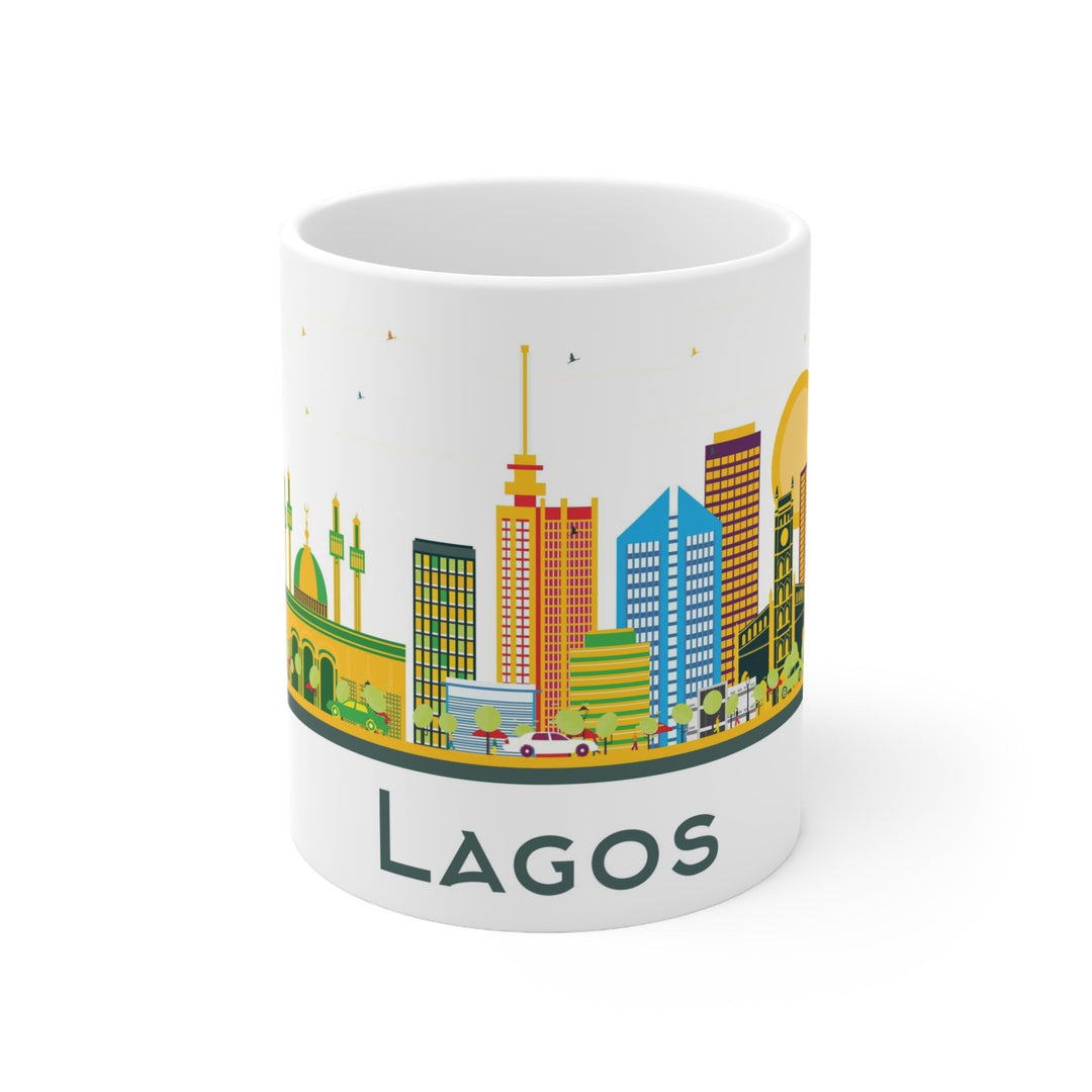 Lagos Nigeria Coffee Mug - Ezra's Clothing - Mug