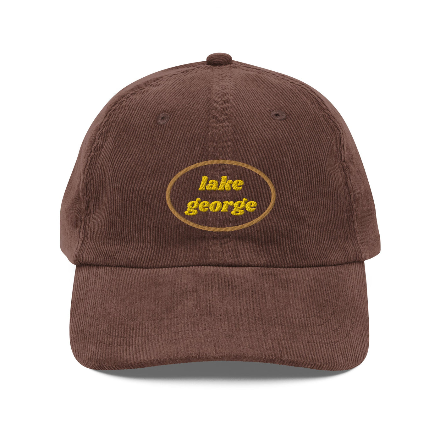 Lake George Vintage Corduroy Cap - Ezra's Clothing