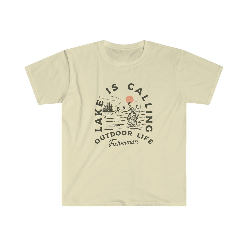 Lake Is Calling T-Shirt - Ezra's Clothing - T-Shirt