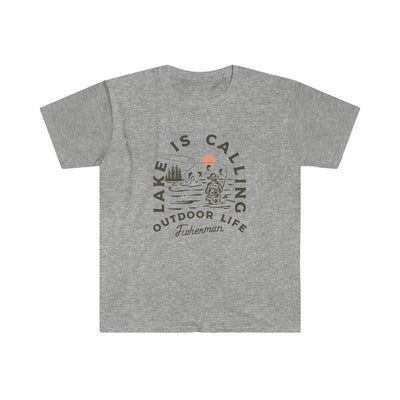 Lake Is Calling T-Shirt - Ezra's Clothing
