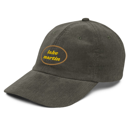 Lake Martin Vintage Corduroy Cap - Ezra's Clothing - Hats