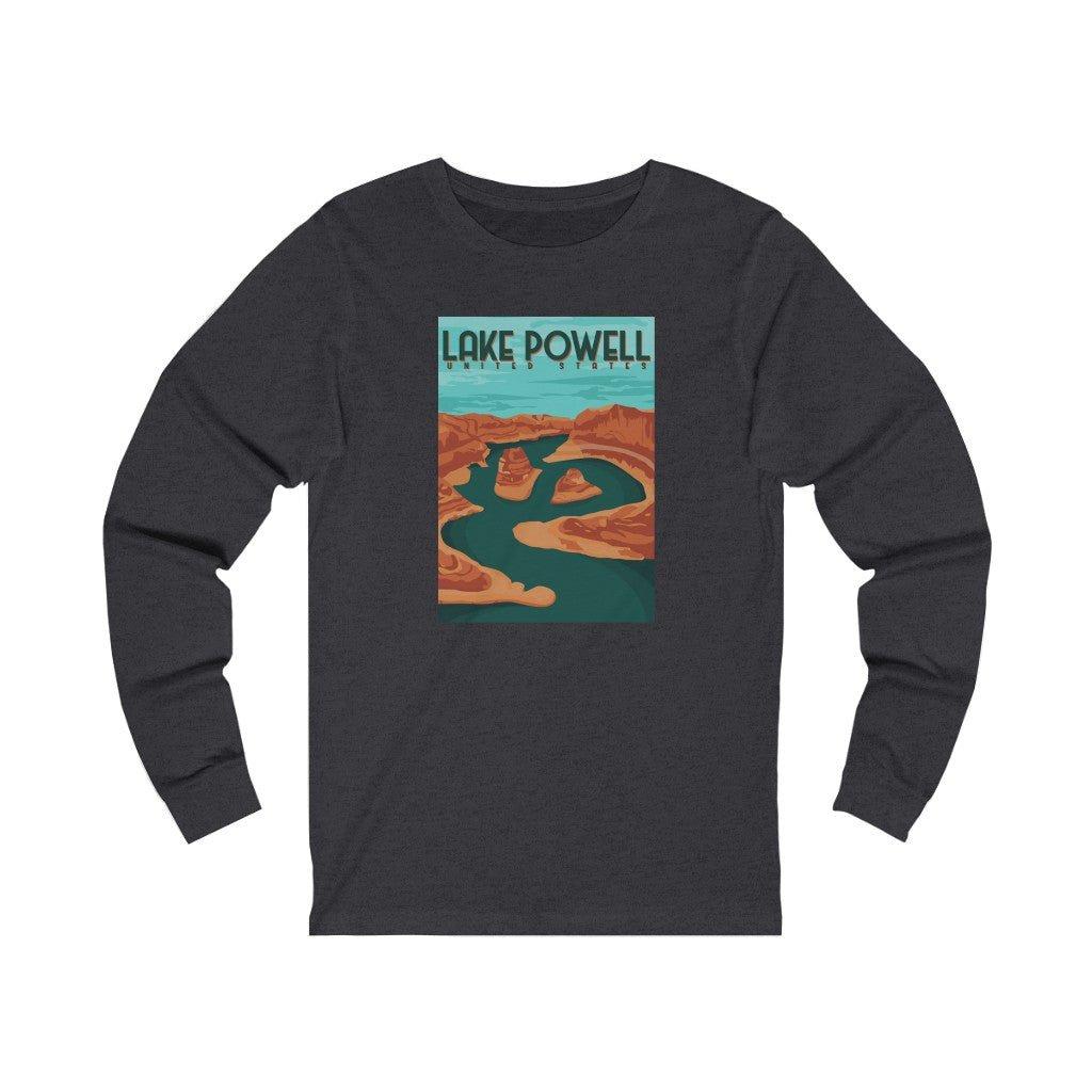 Lake Powell T-Shirt - Long Sleeve - Ezra's Clothing - Long-sleeve