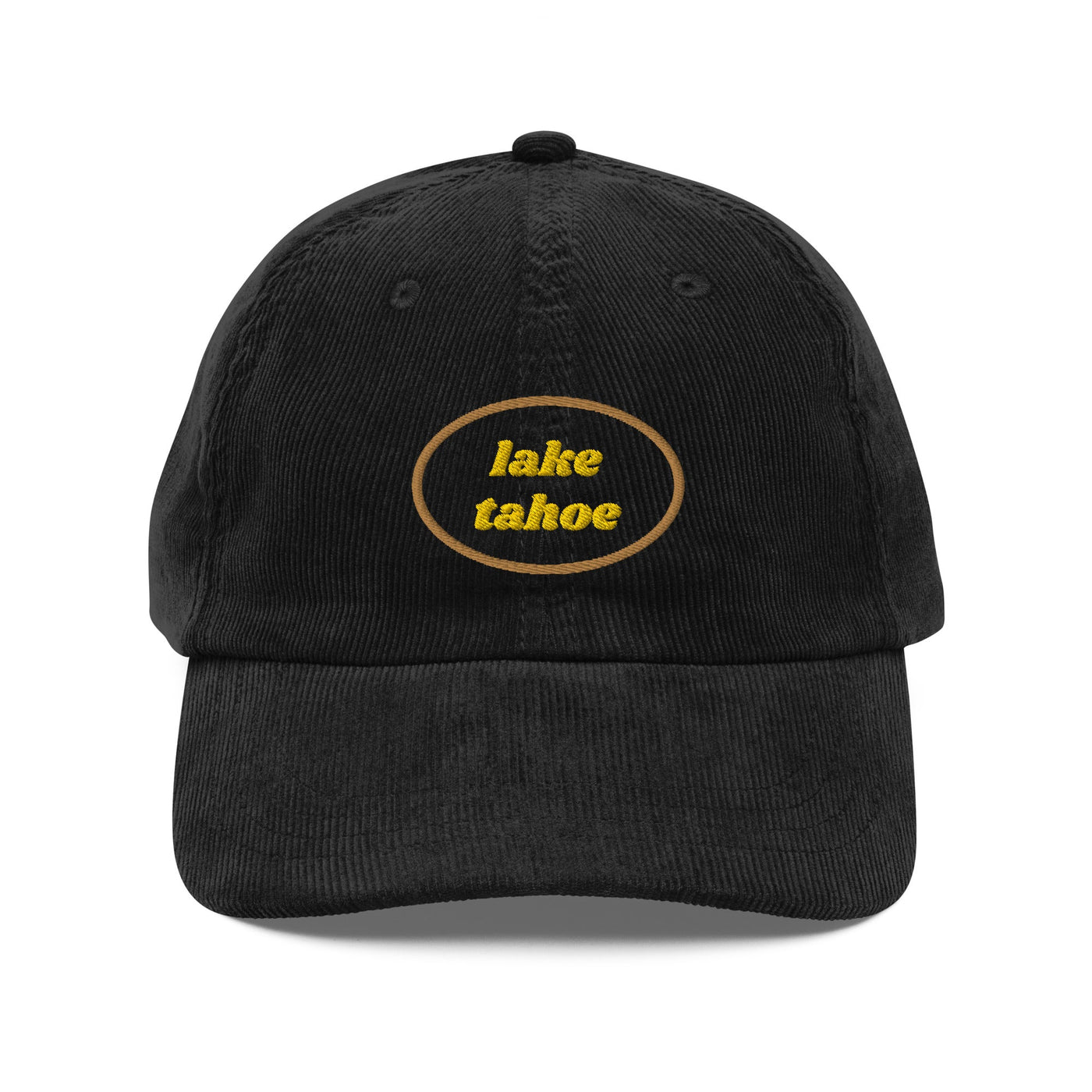 Lake Tahoe Vintage Corduroy Cap - Ezra's Clothing