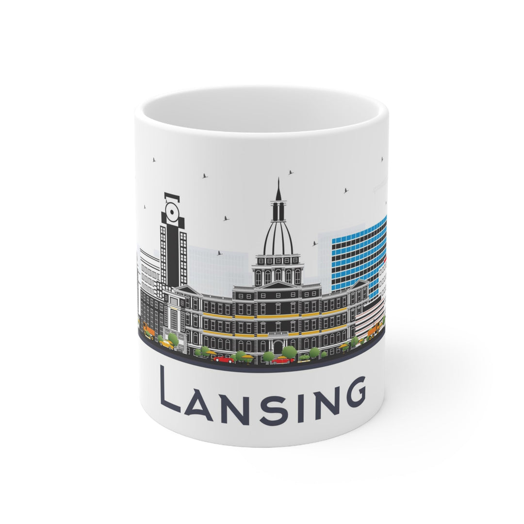 Lansing Michigan Coffee Mug - Ezra's Clothing - Mug
